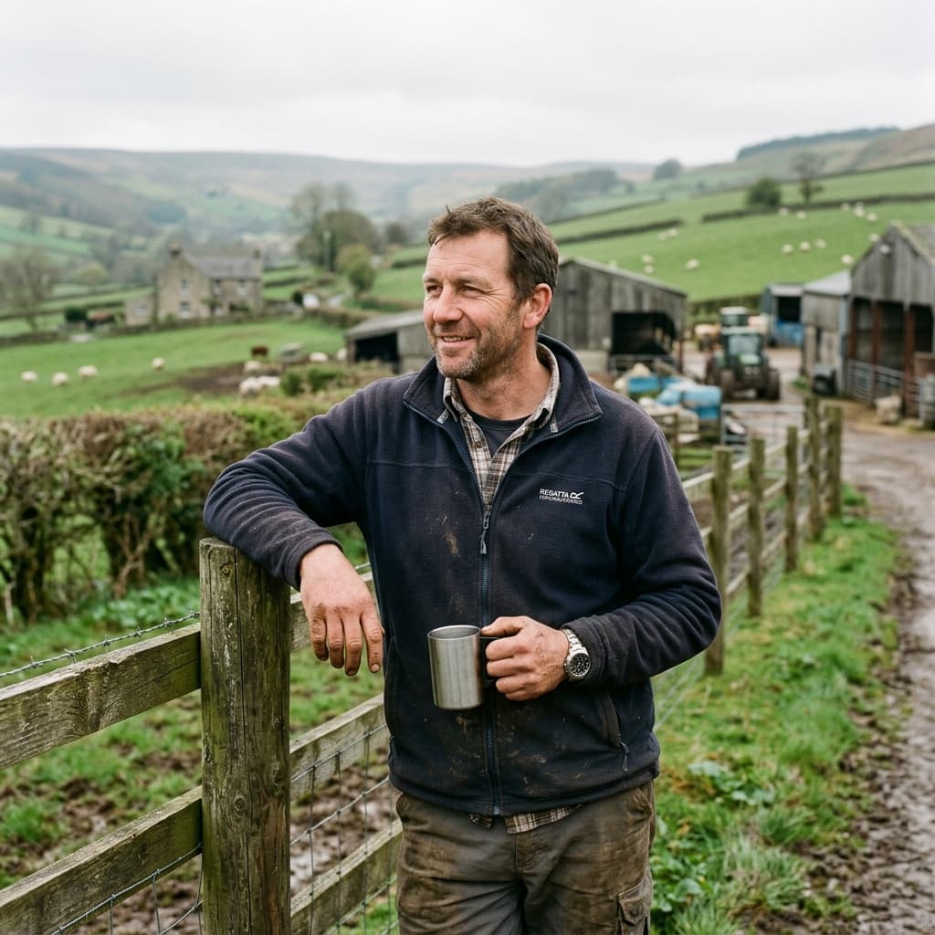 UK farmers at work